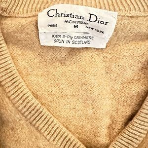 Christian Dior cashmere sweater